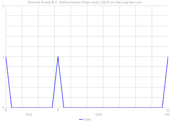 Everest Invest B.V. (Netherlands) Page visits 2024 
