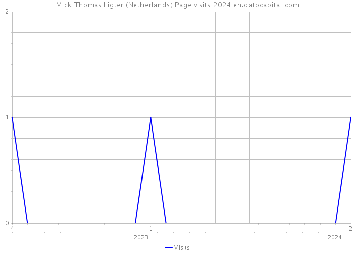 Mick Thomas Ligter (Netherlands) Page visits 2024 