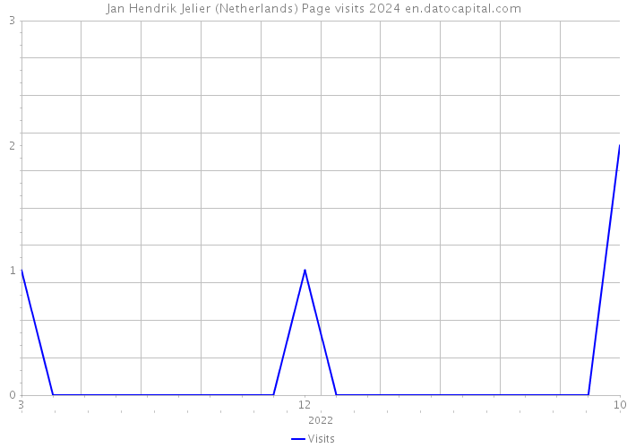 Jan Hendrik Jelier (Netherlands) Page visits 2024 
