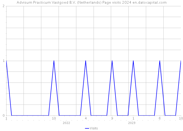 Advisum Practicum Vastgoed B.V. (Netherlands) Page visits 2024 