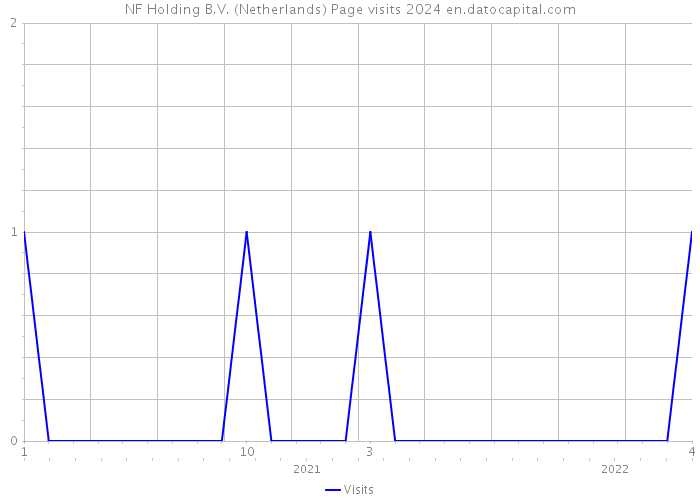 NF Holding B.V. (Netherlands) Page visits 2024 