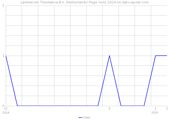 Lammerink Telematica B.V. (Netherlands) Page visits 2024 