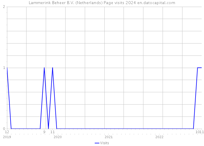Lammerink Beheer B.V. (Netherlands) Page visits 2024 