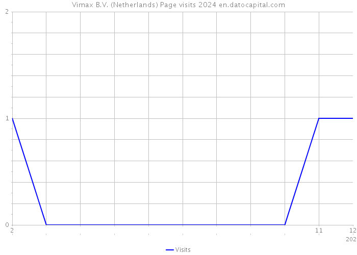 Vimax B.V. (Netherlands) Page visits 2024 