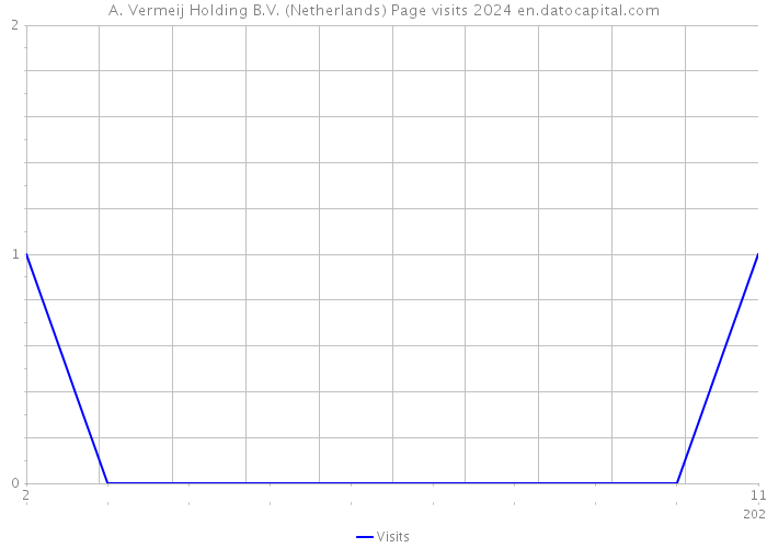 A. Vermeij Holding B.V. (Netherlands) Page visits 2024 