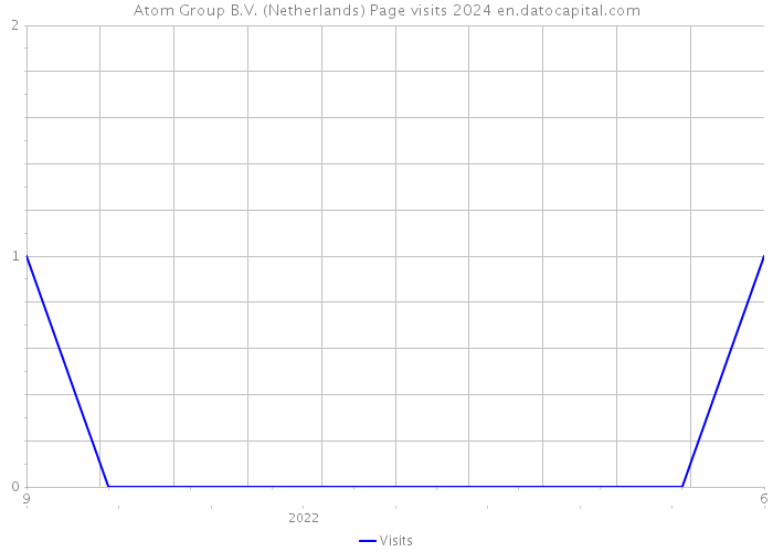 Atom Group B.V. (Netherlands) Page visits 2024 
