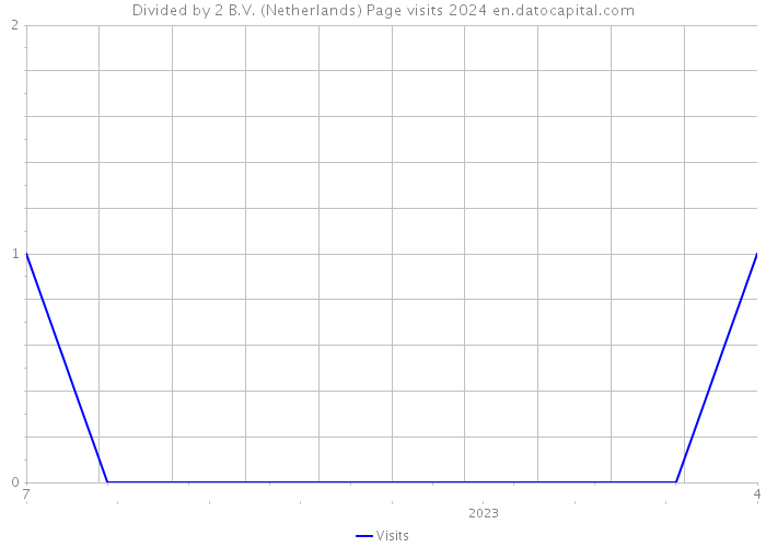 Divided by 2 B.V. (Netherlands) Page visits 2024 
