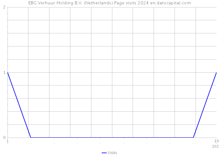 EBG Verhuur Holding B.V. (Netherlands) Page visits 2024 