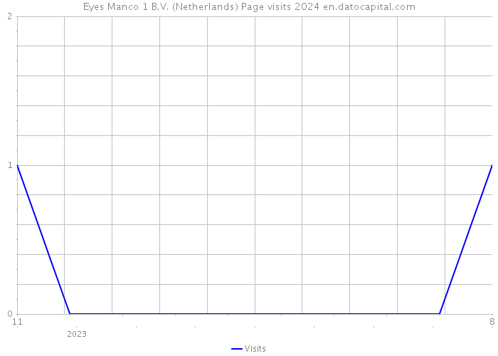 Eyes Manco 1 B.V. (Netherlands) Page visits 2024 