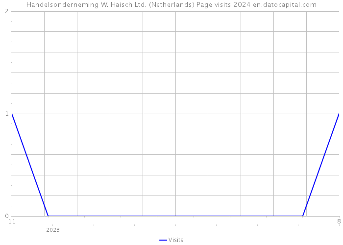 Handelsonderneming W. Haisch Ltd. (Netherlands) Page visits 2024 