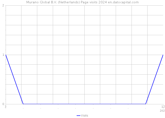 Murano Global B.V. (Netherlands) Page visits 2024 