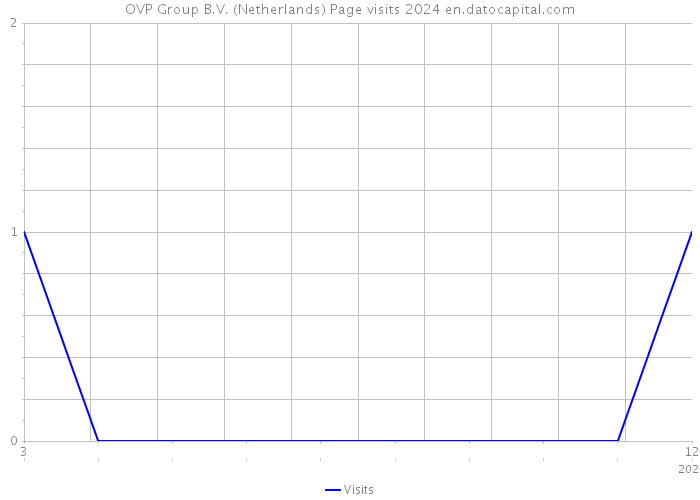 OVP Group B.V. (Netherlands) Page visits 2024 