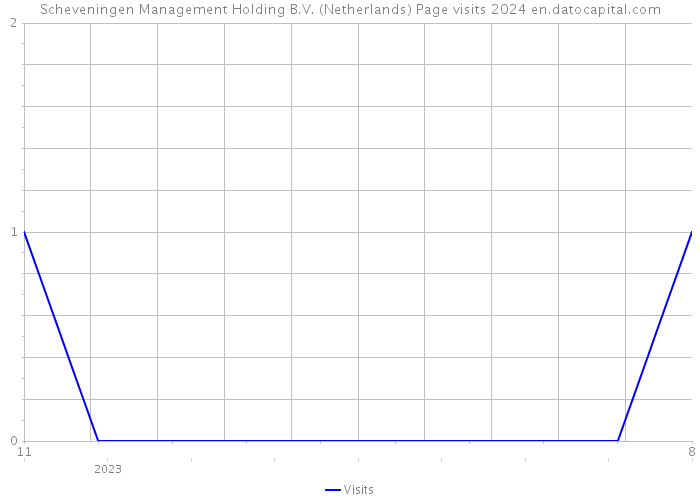Scheveningen Management Holding B.V. (Netherlands) Page visits 2024 