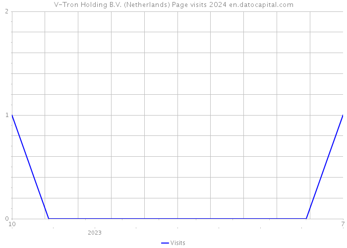 V-Tron Holding B.V. (Netherlands) Page visits 2024 