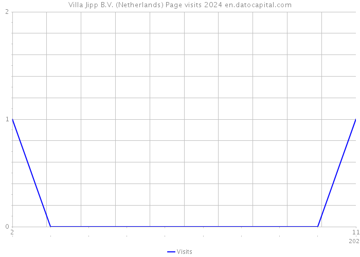 Villa Jipp B.V. (Netherlands) Page visits 2024 