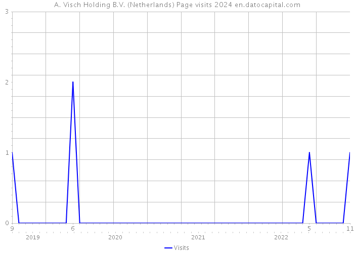 A. Visch Holding B.V. (Netherlands) Page visits 2024 