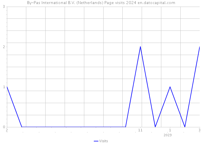 By-Pas International B.V. (Netherlands) Page visits 2024 