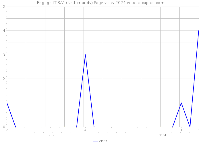 Engage IT B.V. (Netherlands) Page visits 2024 
