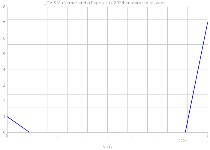 JCV B.V. (Netherlands) Page visits 2024 