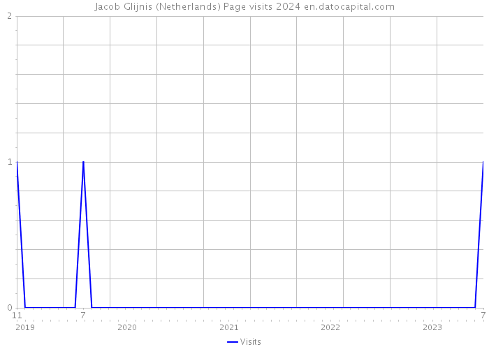 Jacob Glijnis (Netherlands) Page visits 2024 