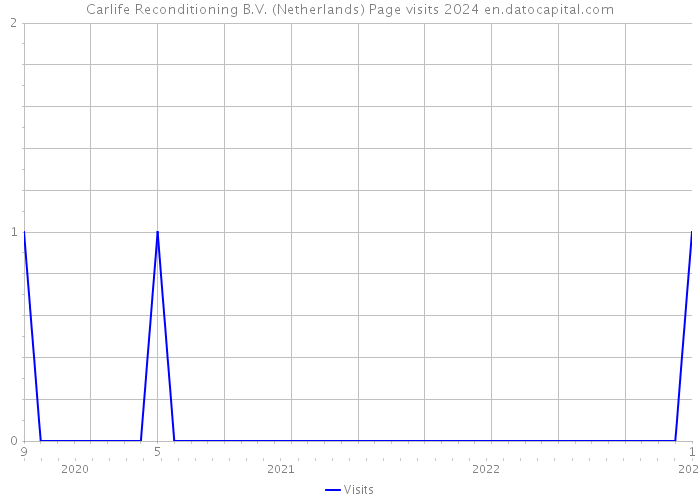 Carlife Reconditioning B.V. (Netherlands) Page visits 2024 