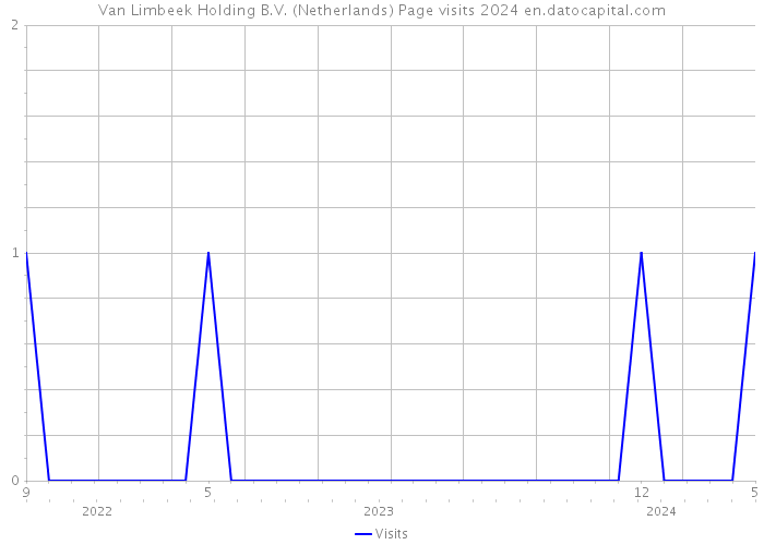 Van Limbeek Holding B.V. (Netherlands) Page visits 2024 