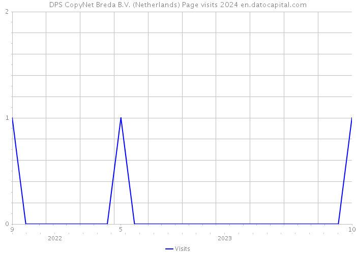 DPS CopyNet Breda B.V. (Netherlands) Page visits 2024 