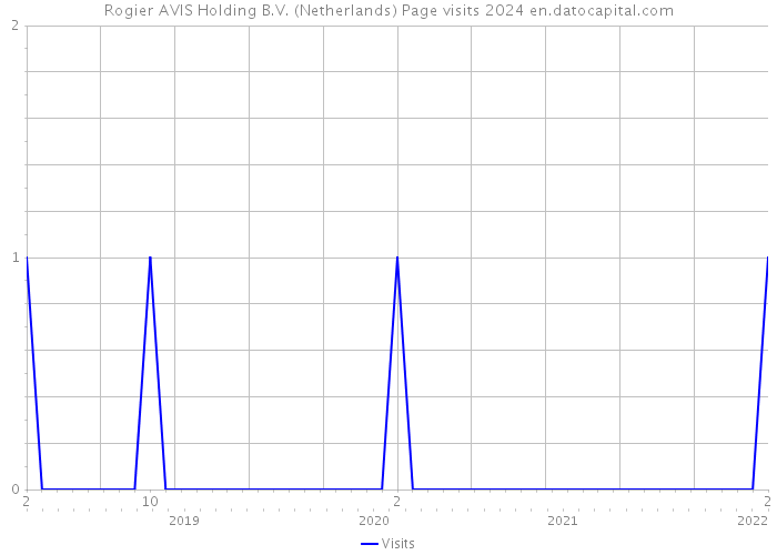 Rogier AVIS Holding B.V. (Netherlands) Page visits 2024 