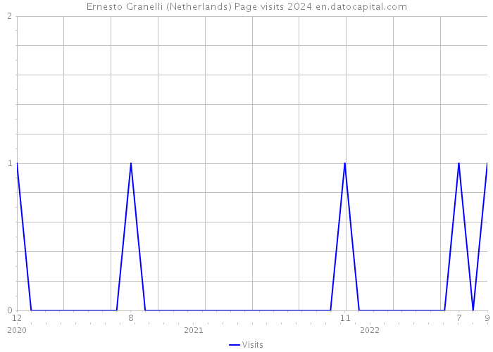 Ernesto Granelli (Netherlands) Page visits 2024 
