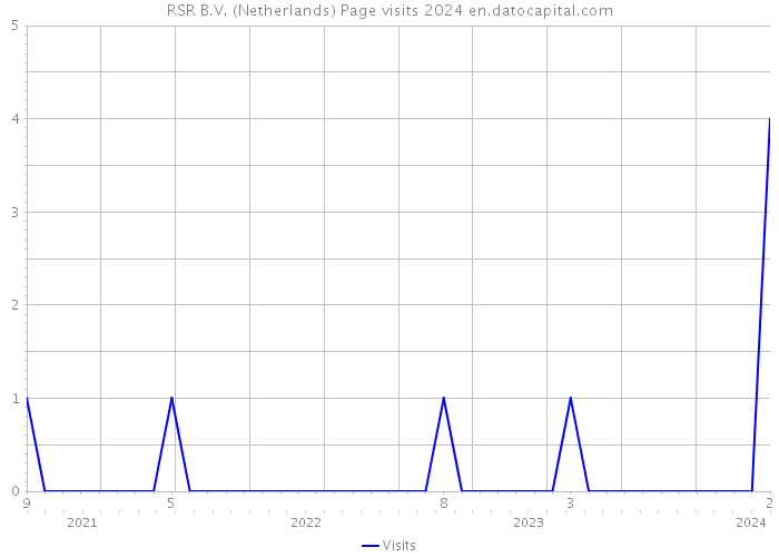 RSR B.V. (Netherlands) Page visits 2024 