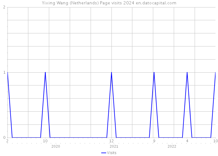 Yixing Wang (Netherlands) Page visits 2024 