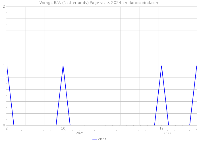 Wonga B.V. (Netherlands) Page visits 2024 