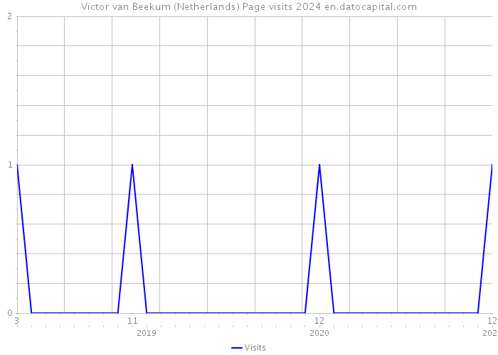 Victor van Beekum (Netherlands) Page visits 2024 