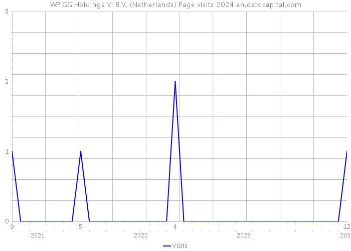 WP GG Holdings VI B.V. (Netherlands) Page visits 2024 