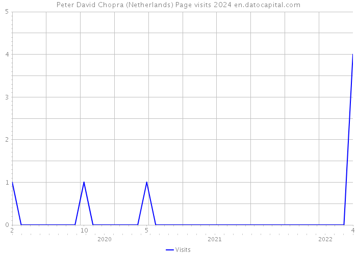 Peter David Chopra (Netherlands) Page visits 2024 