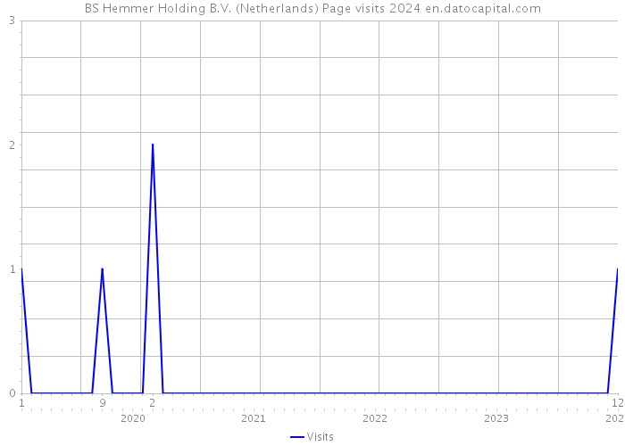 BS Hemmer Holding B.V. (Netherlands) Page visits 2024 