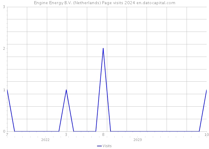 Engine Energy B.V. (Netherlands) Page visits 2024 