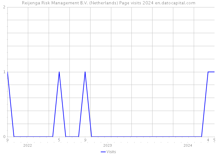 Reijenga Risk Management B.V. (Netherlands) Page visits 2024 