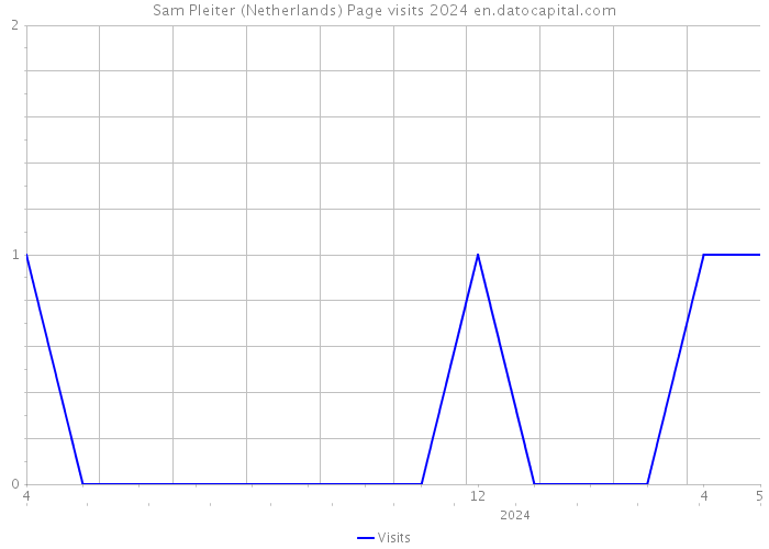 Sam Pleiter (Netherlands) Page visits 2024 
