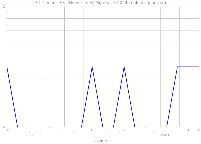 BD Topliner B.V. (Netherlands) Page visits 2024 