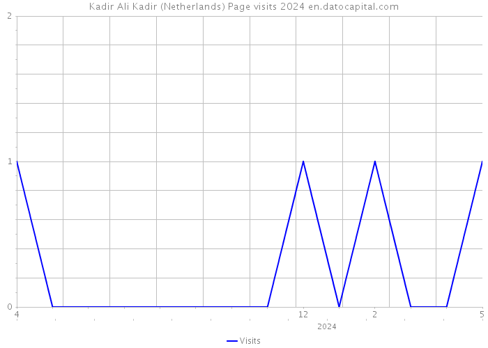 Kadir Ali Kadir (Netherlands) Page visits 2024 