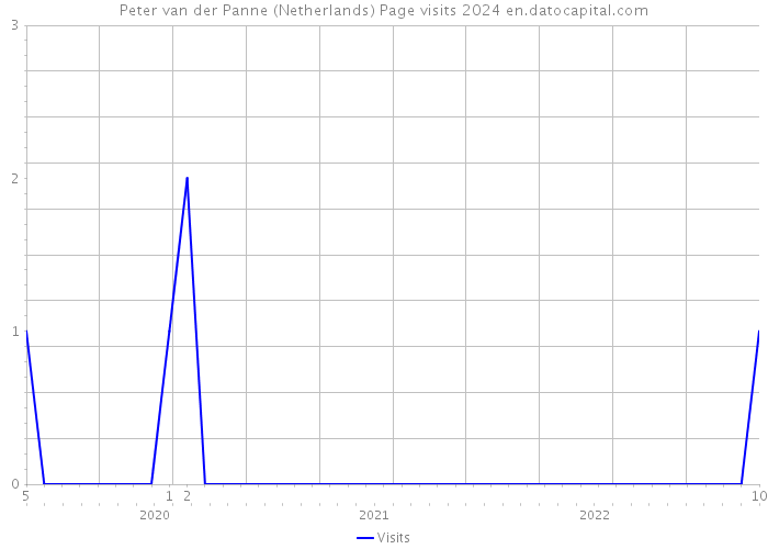 Peter van der Panne (Netherlands) Page visits 2024 