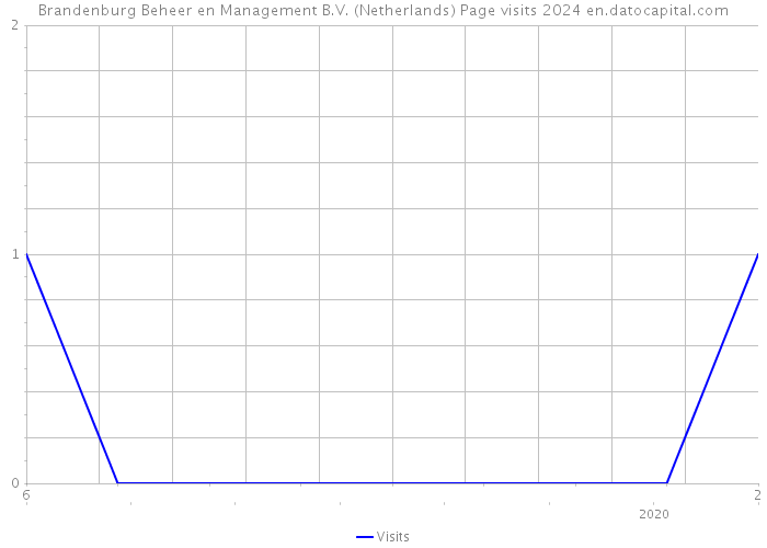 Brandenburg Beheer en Management B.V. (Netherlands) Page visits 2024 