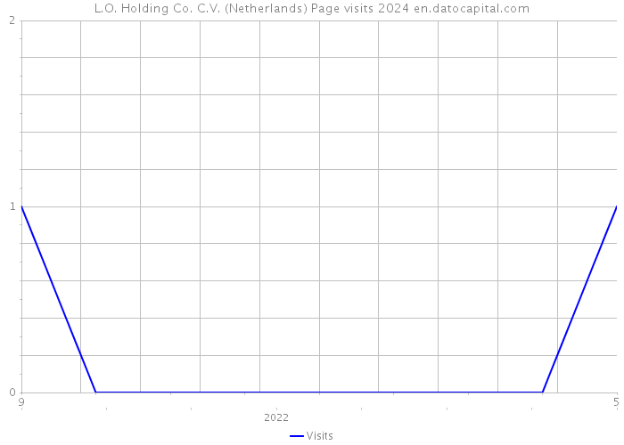 L.O. Holding Co. C.V. (Netherlands) Page visits 2024 