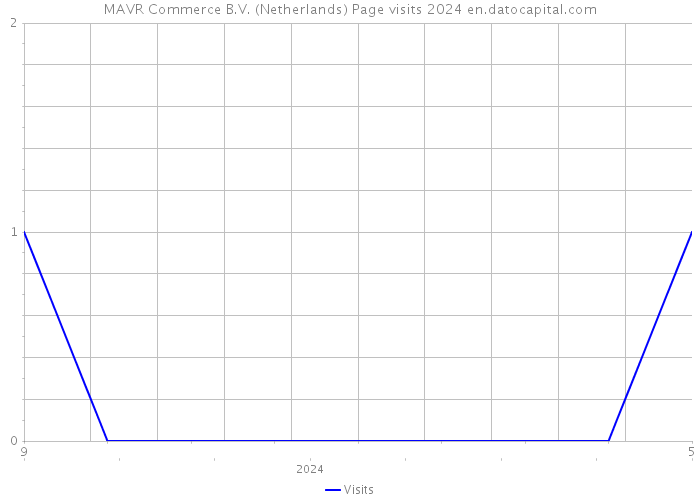 MAVR Commerce B.V. (Netherlands) Page visits 2024 