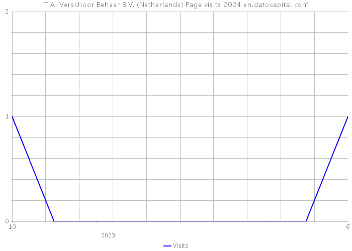 T.A. Verschoor Beheer B.V. (Netherlands) Page visits 2024 