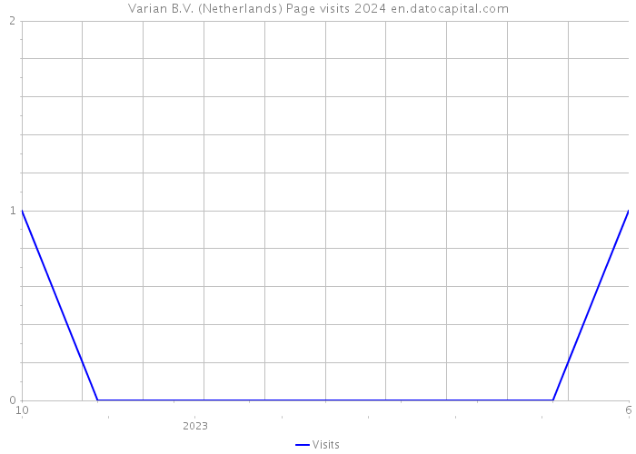 Varian B.V. (Netherlands) Page visits 2024 
