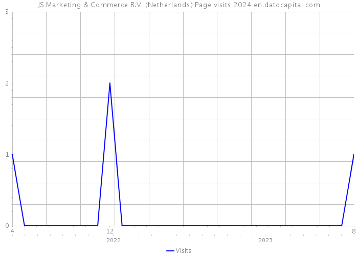 JS Marketing & Commerce B.V. (Netherlands) Page visits 2024 