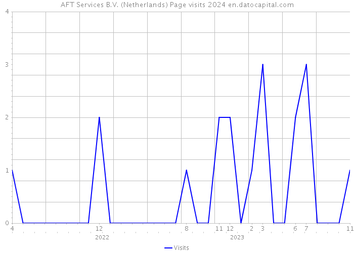 AFT Services B.V. (Netherlands) Page visits 2024 