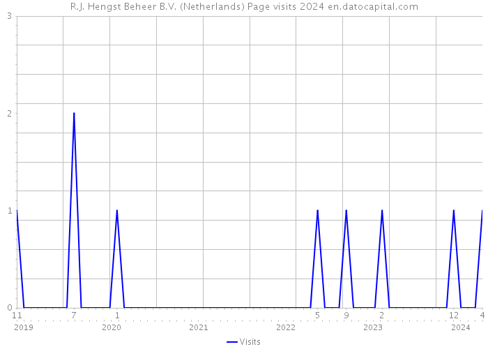 R.J. Hengst Beheer B.V. (Netherlands) Page visits 2024 